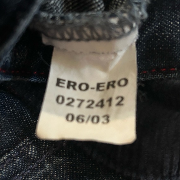 Tommy Hilfiger Dark Blue Jean Jacket with Plaid Accents - Picture 5 of 15